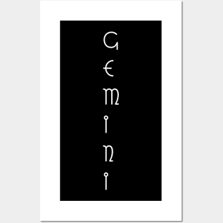 Gemini Vertical Posters and Art